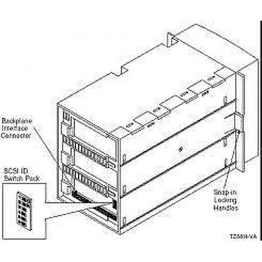 20/40GB StorageWorks DLT4000 Digital Tape Drive Cannister