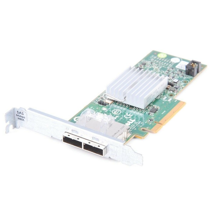 Dell 012DNW PCI-e x8 6Gbps Dual Port SAS Host Bus Adapter 12DNW