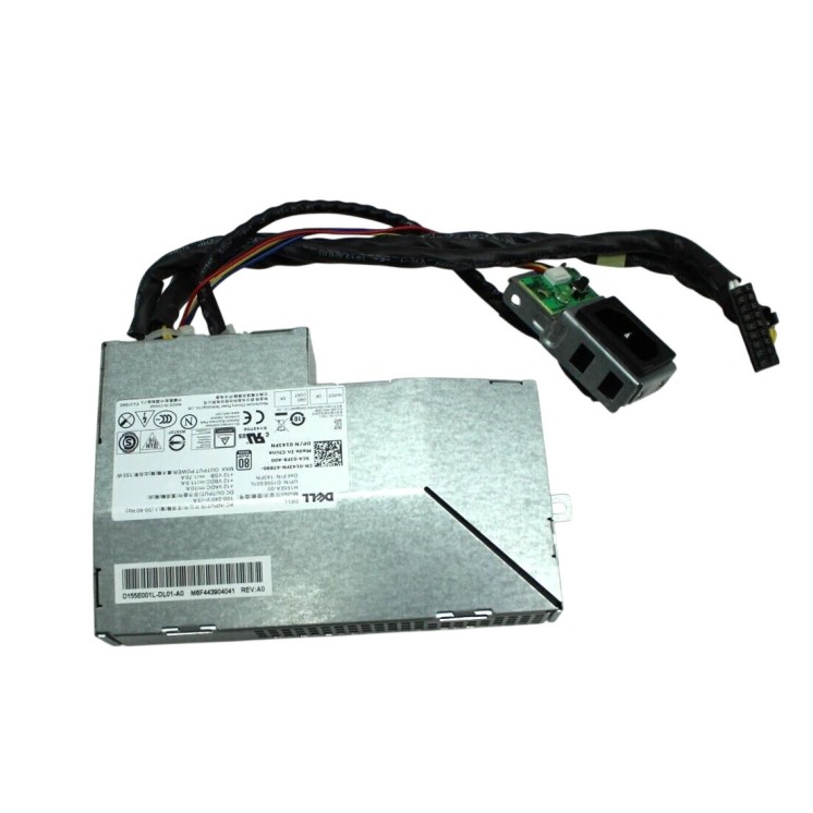 Dell 0143FN 155W High-Efficiency 12V DC Power Supply for Optiplex 7040 AIO