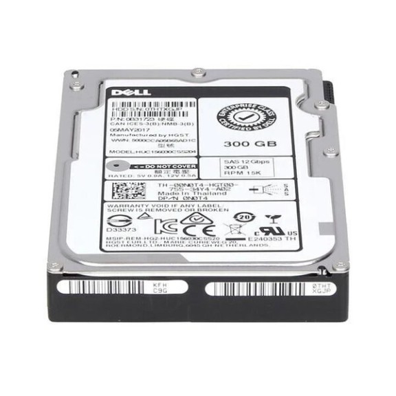 Dell 0851GV 300GB 15000RPM SAS 6GB/s 2.5-inch Internal Hard Drive