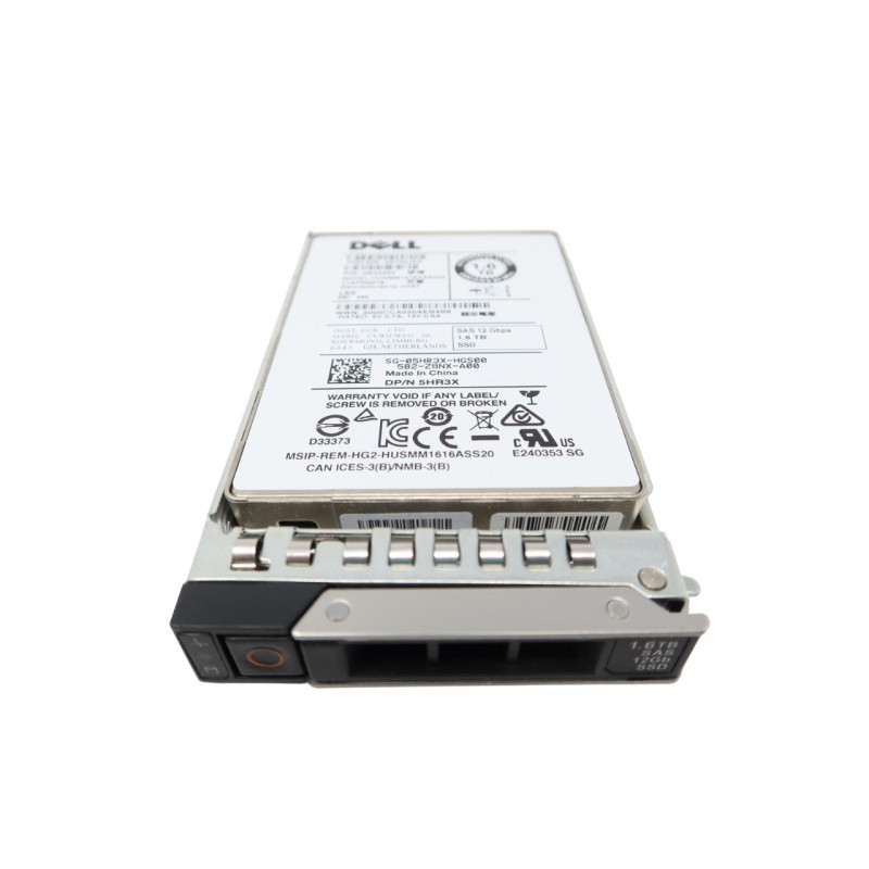 Dell 0B33450 1.6TB SSD SAS 2.5-Inch 12Gb/s Hard Disk Drive