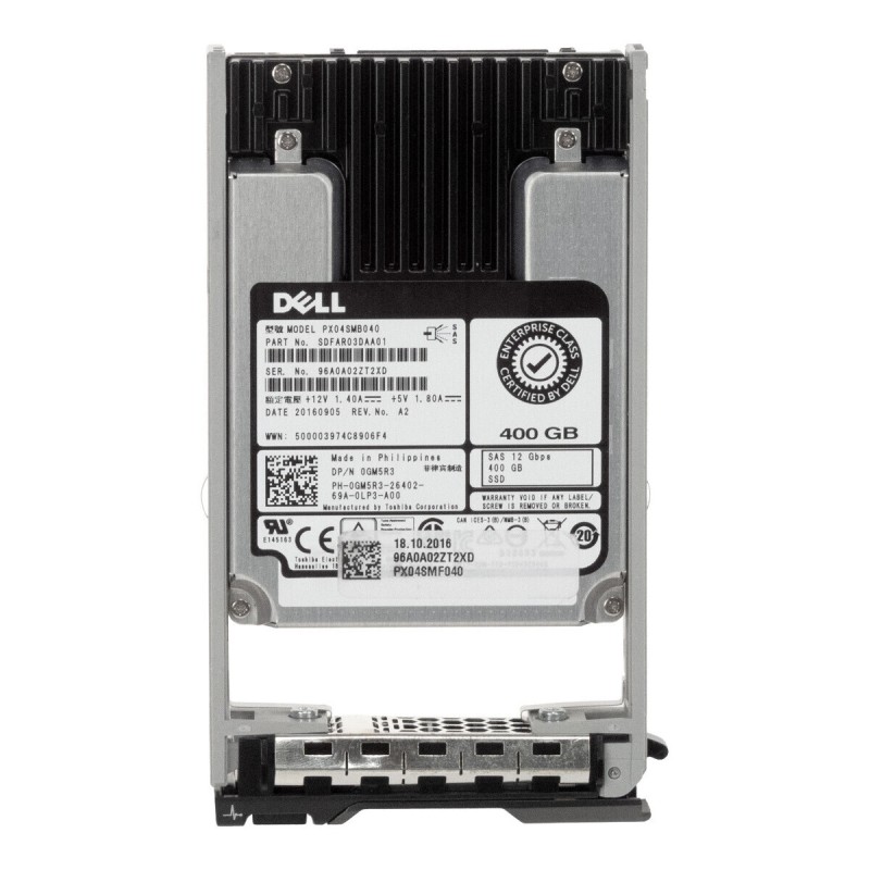 Dell 0GM5R3 400GB SSD SAS 2.5 12g Mu