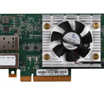 10GbE CNA QLE8262 SFP+ LP Adapter Dual-Port PCIe x8 Server Fibre Channel Card