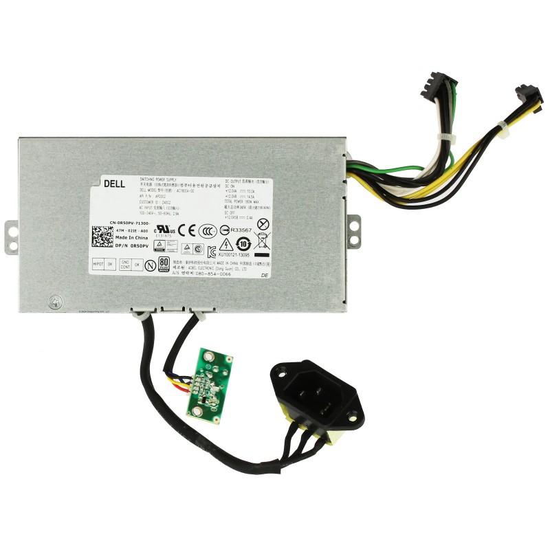Dell 0R50PV 180W 8-Pin Power Supply for OPTIPLEX 3030 3048 AIO Desktops