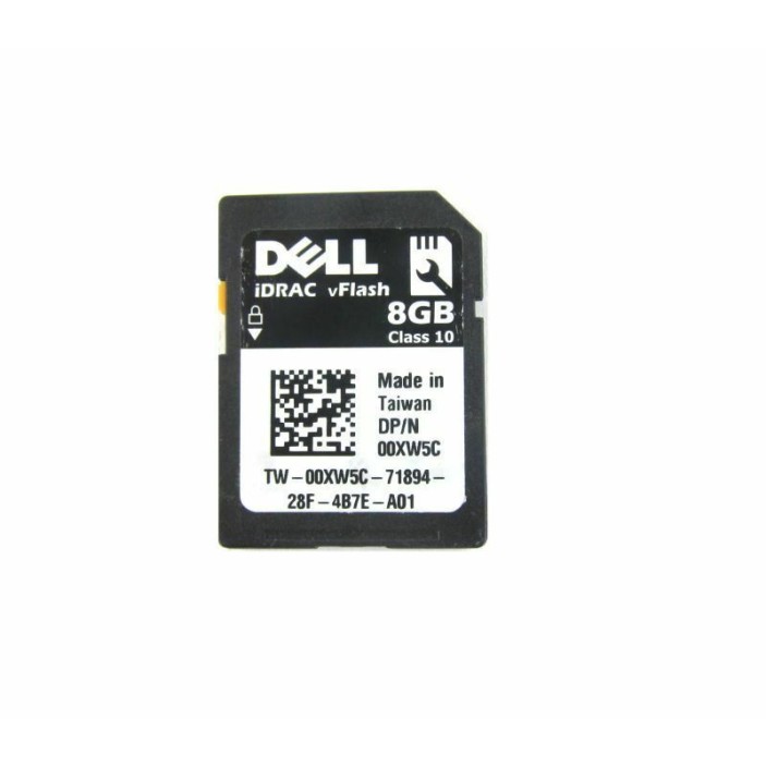 Dell 0XW5C 8GB iDRAC vFLASH Class 10 SD Card