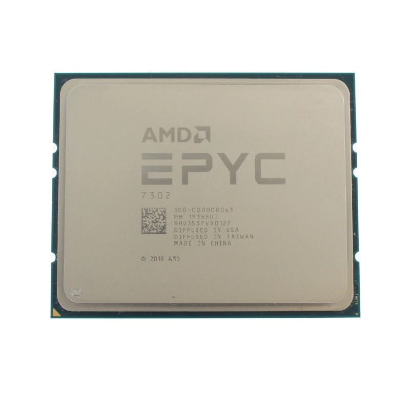 Dell 100-000000043 3.0GHz 16-Core EPYC 7302 Processor - 128MB L3 Cache