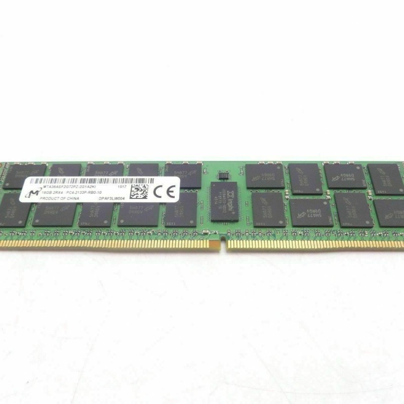 Dell 1R8CR 16GB (1X16GB) 2RX4 PC4-17000P-R DDR4-2133MHZ RDIMM Memory Module