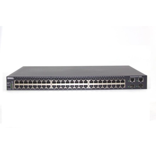 Dell 3048 PowerConnect 48-Port 10/100 Managed Ethernet Switch with 2 SFP Ports
