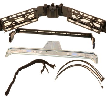 Strain Relief Bar and CMA Kit 2U; with N1X10 Cable Management Arm Pow