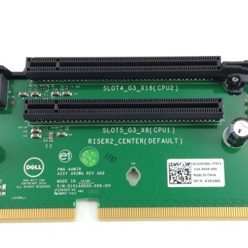 PCI Riser Card Slot 4 PCI-E 3.0x16 (CPU2); Slot 5 PCI-E 3.0x8 (C