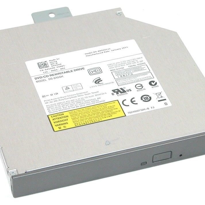 Dell 41G50 DVD+/-RW Drive 8x SATA Internal SlimLine Black DS-8A5SH11C