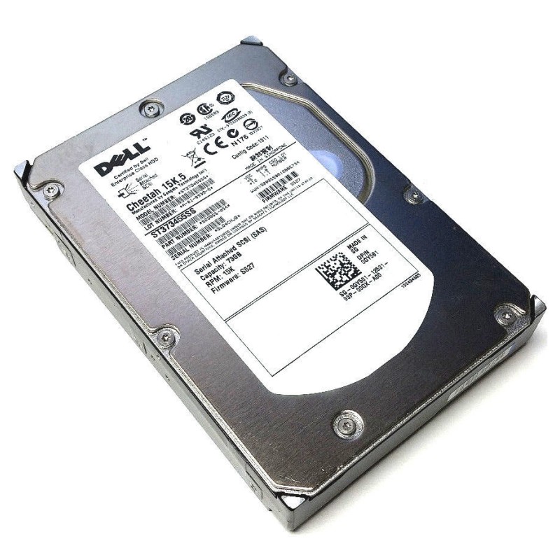 Dell GY581 73GB 15K SAS 3.5-Inch Hard Disk Drive HDD