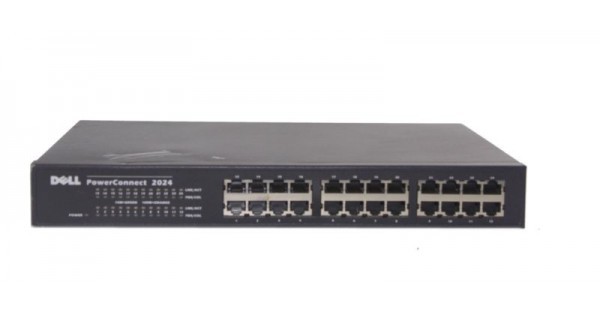 Dell POWERCONNECT-2024 Unmanaged 24-Port 10/100 Ethernet Switch