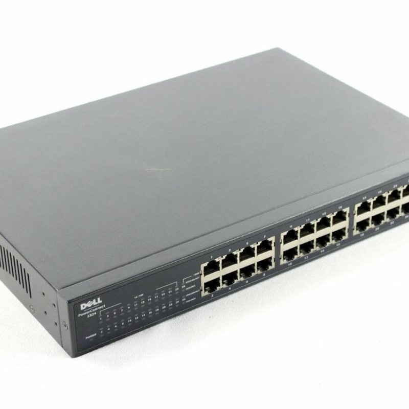 Dell POWERCONNECT-2324 PowerConnect 2324 24-Ports 10/100 Ethernet Network Switch
