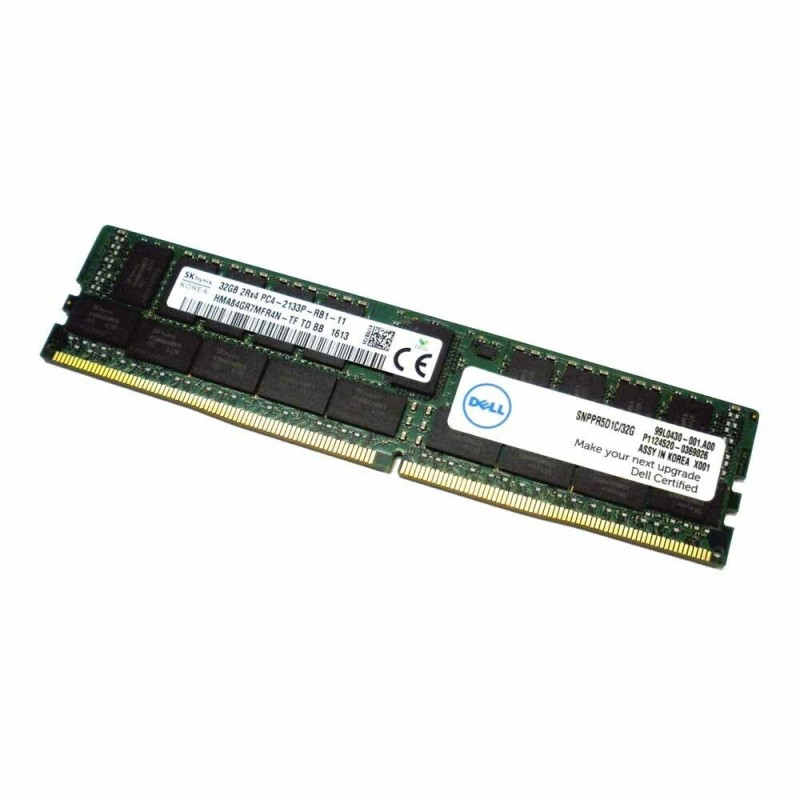Dell PR5D1 Dual In-Line Memory Module, 32GB, PC4-2133P-R, DIMM, 2RX4, DDR4