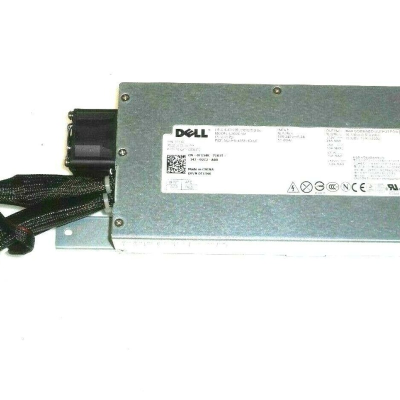 Dell T134K PowerEdge R310 Non-Redundant 350W Power Supply L350E-S0 PS-4351-1D-LF