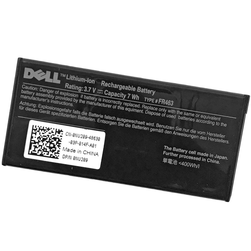 Dell U8735 PowerEdge Perc 5i 6i 3.7V 7Wh Battery
