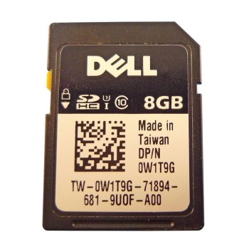 0W1T9G 8GB vFlash SDHC Card for iDRAC