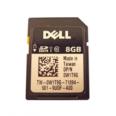 0W1T9G 8GB vFlash SDHC Card for iDRAC