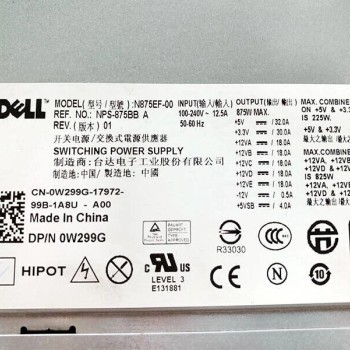 875W Power Supply Unit for Precision T5500 Workstation
