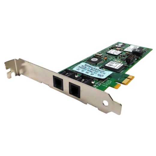Dialogic 306-387 Diva Um 2 PCIe with LP Brkt 2-Port PCIe 1 Ch Fax Low