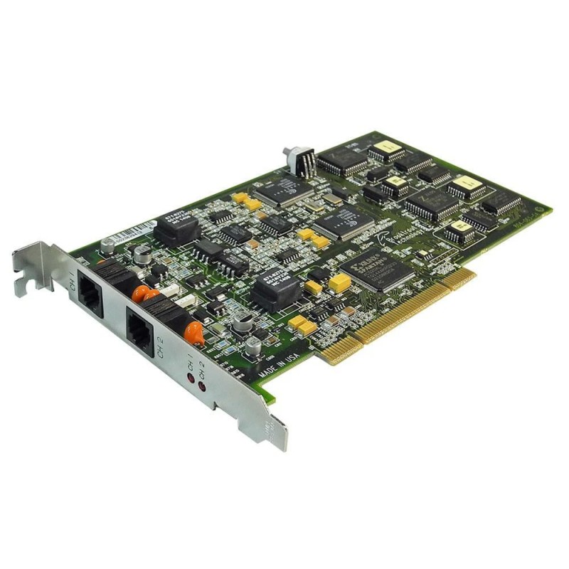 Dialogic 804-063-04 Brooktrout TruFax uPCI INT 2-Channel FOIP Analog Fax Card