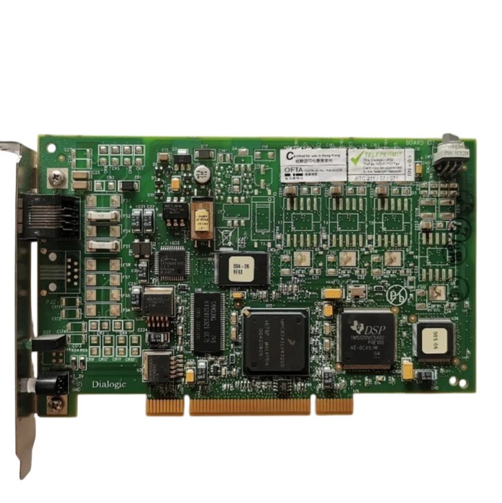 Dialogic 901-004-07 Trufax 100-R PCI 1 Channel Loop Start Half Size Universal Fax Board
