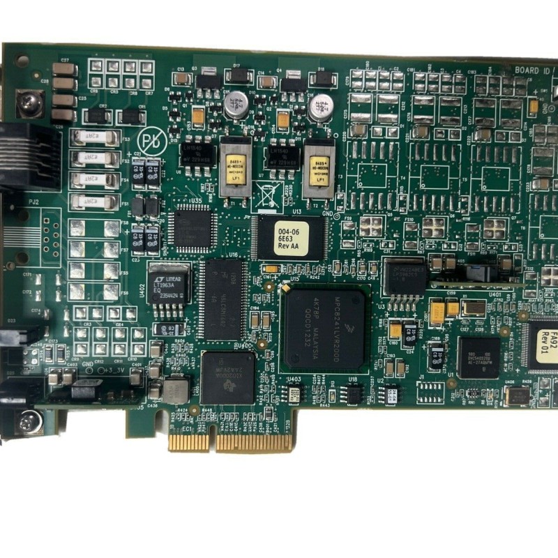 Dialogic 901-013-01 TR1034+e2-2l PCIe Half 2Channel V.34 Express Half-size Card