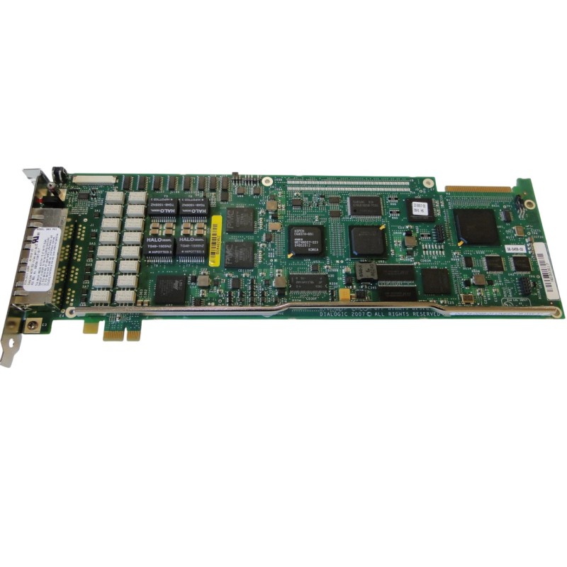 Dialogic DNI2410TEPEHMPQ 64-0278-01 PCI-Express HMP Digital Network Interface Board