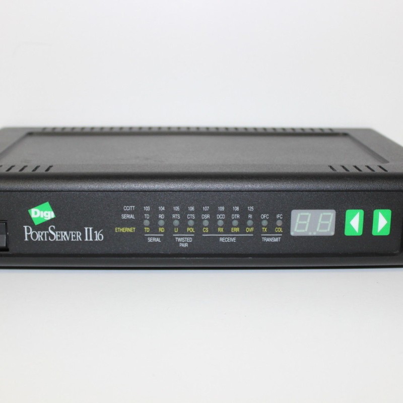Digi 70000901 PortServer II 16-Port RJ-45 Terminal Server