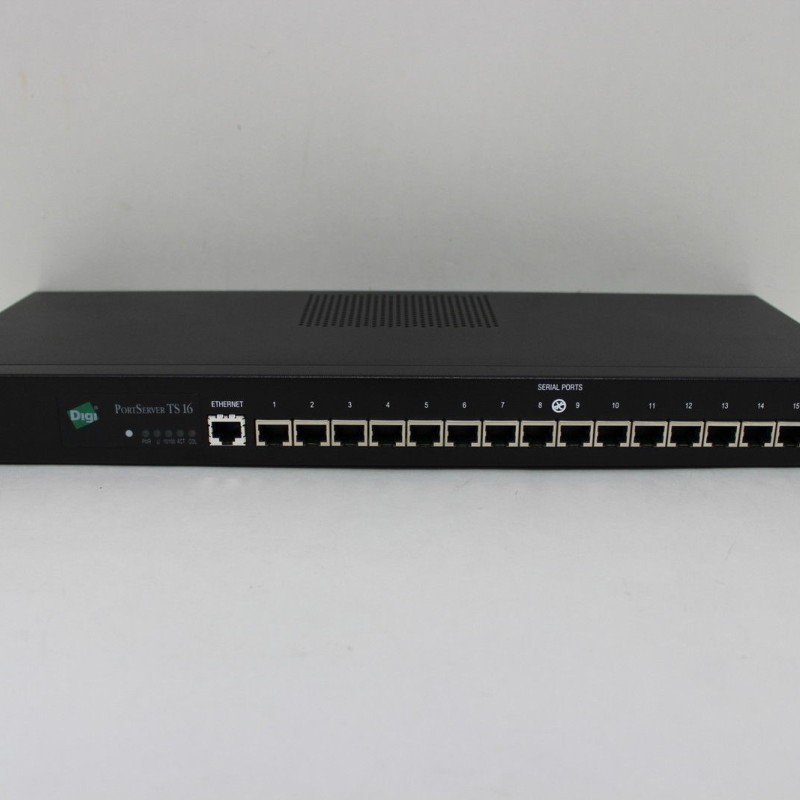 Digi 70001742 PortServer TS 16-Port Rack RJ-45 Terminal Server