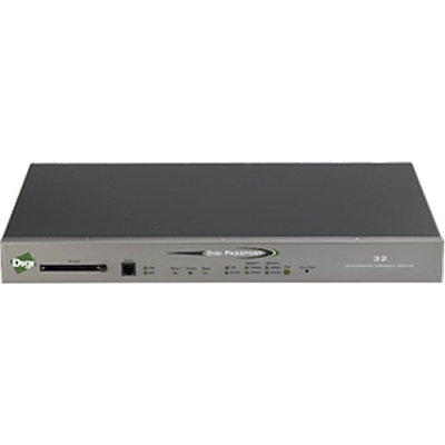 Digi 70002284 Passport 32-Port RJ-45 Integ Console Svr with KVM Dual Power Int Module