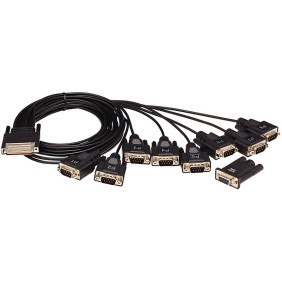 Digi 76000529 Acceleport Xp and Neo 8-Port DB9-Male Straight Fan Out Cable