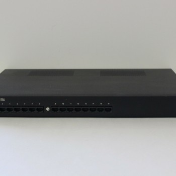 16-Port RJ-45 1U 19 Rack Concentrator RS232 RJ45 Acceleport Xem Rack Mount Unit with 16 Inch Cable