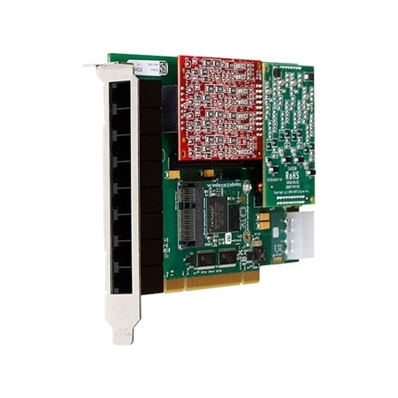 Digium 1A8A00F A8A00F Base FXS / FXO PCI Card