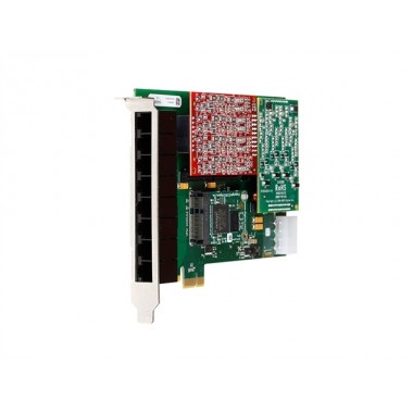 A8B04F 4 FXS Port / 4 FXO Port PCIe Card w/Echo Cancellation