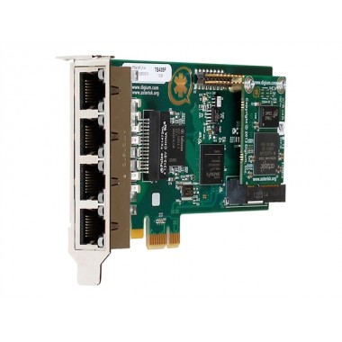 TE435F 4-Port T1 PCIe Card