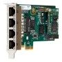 TE435F 4-Port T1 PCIe Card