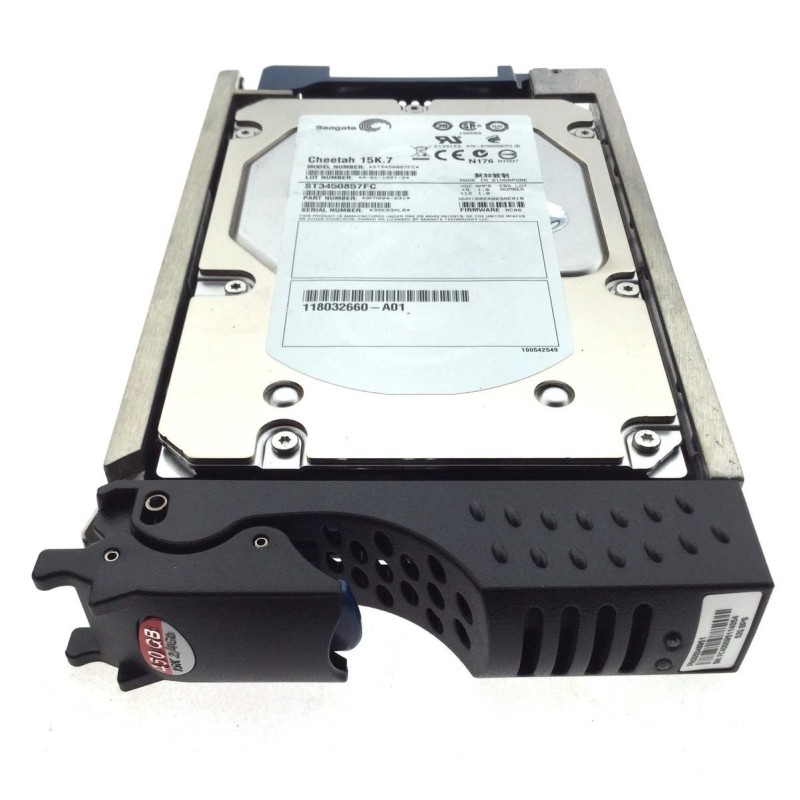 EMC 005048951 450GB 15K 3.5 Fibre Channel FC Drive Hard Disk Drive HDD