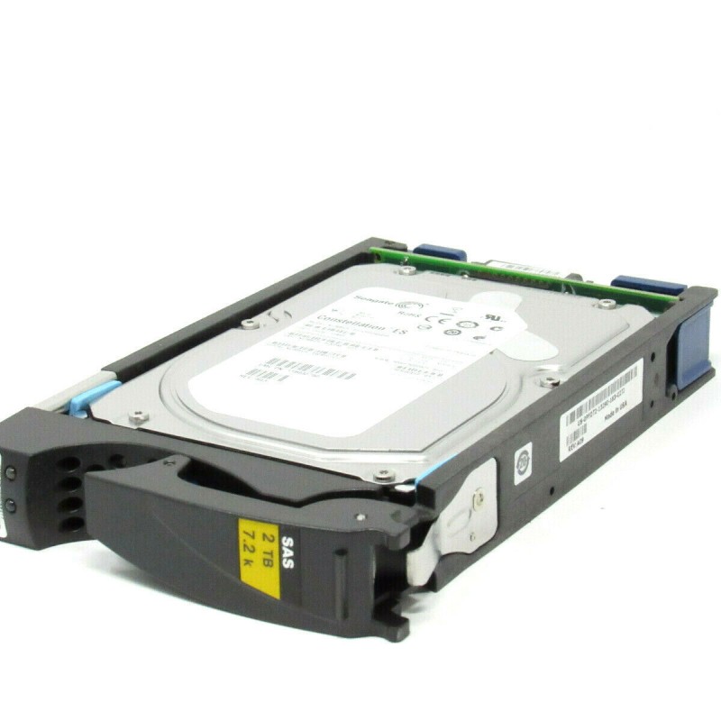 EMC 005050140 NVX NVXe 2TB 3.5-Inch 7.2K SAS Hard Disk Drive HDD with Tray
