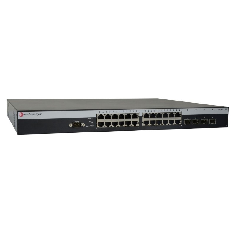 Enterasys B3G124-24P SecureStack B3 24-Port PoE 10/100/1000