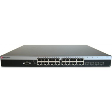 Gigabit PoE 24-Port Switch + 4x SFP Managed Stackable