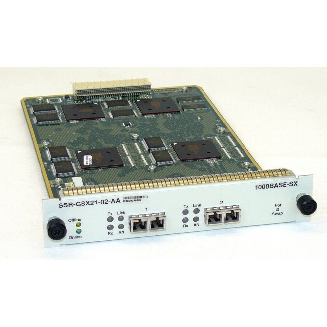 Enterasys SSR-GSX21-02-AA SSR 2-Port Gigabit Ethernet 1000Base-SX MM Enterasys SSR-GSX21-02-AA SSR 2-Port Gigabit Ethernet 1000Base-SX MM