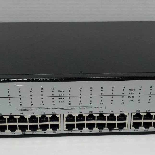 Enterasys VH-4802 Vertical Horizon, 48-Port Fast Ethernet Switch