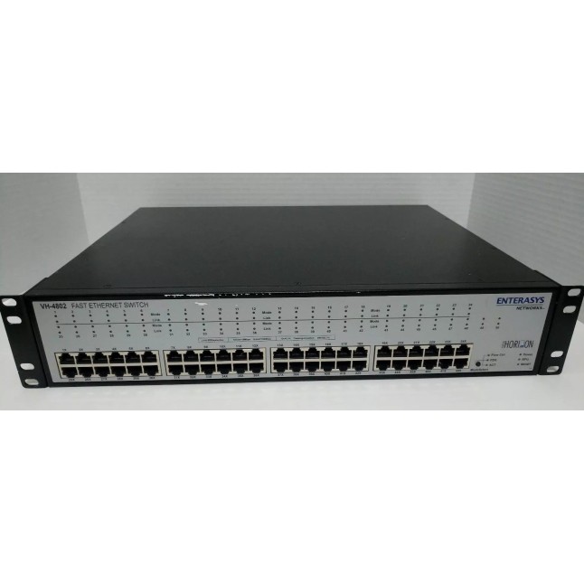 Enterasys VH-4802 Vertical Horizon, 48-Port Fast Ethernet Switch