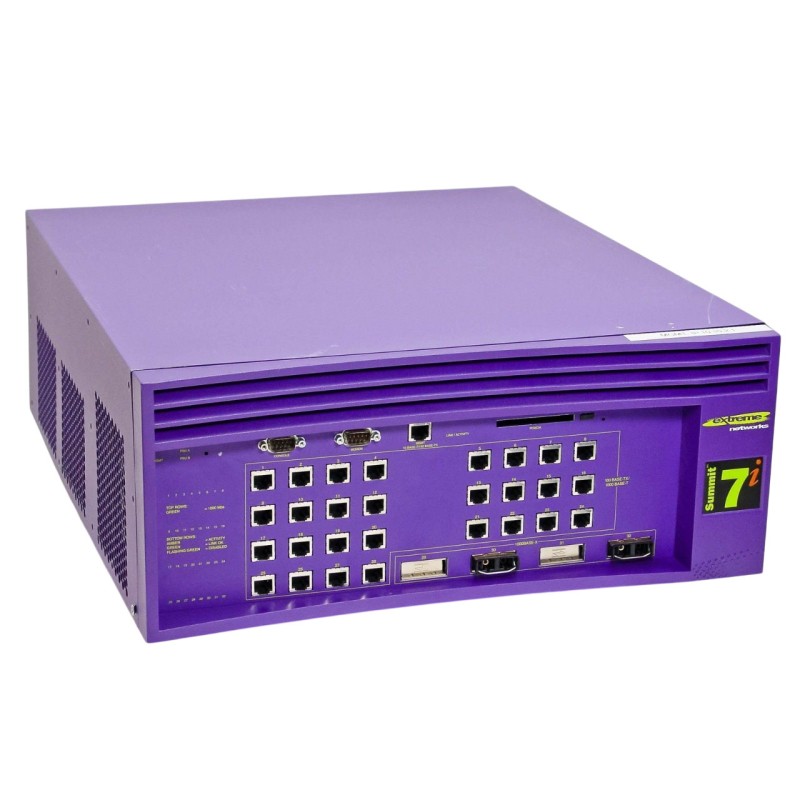 Extreme Networks 11702 Summit 7i 28-1000Base-T, 4-GBIC, 2 Power Supply Extreme Networks 11702 Summit 7i 28-1000Base-T, 4-GBIC, 2 Power Supply