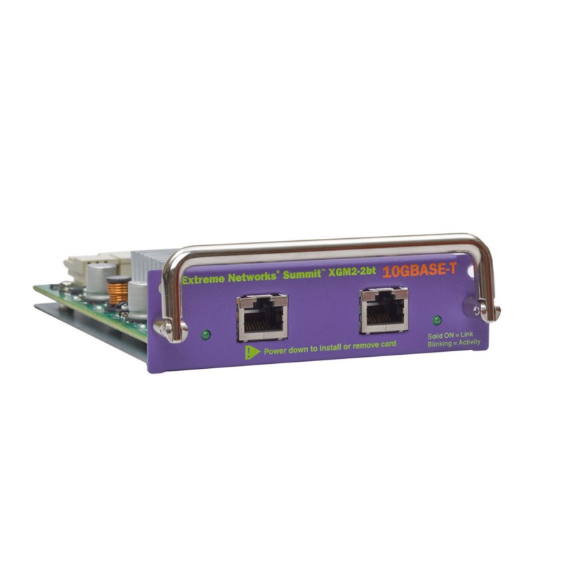 Extreme Networks 16115 XGM2-2bt 10GBase-T 10 Gigabit Ethernet Module