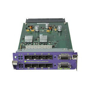 VIM1-10G8X 8-Port SFP+ Module, 2x Summit Stack Stacking Ports
