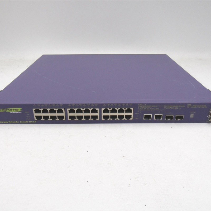 Extreme Networks 300-24 Summit 10/100 L2 L3 WLAN PoE Managed Ethernet Switch