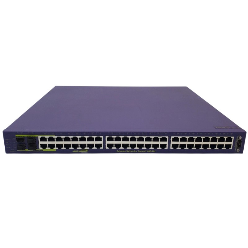 Extreme Networks 400-48T Summit 16101 48-Port Gigabit + 4 SFP Port External Managed Switch